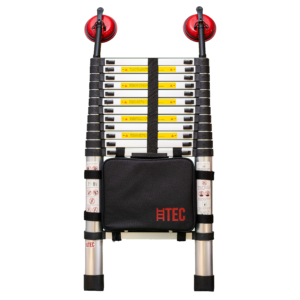 Laddertec system + 3.8 m telescopic ladder + bag + felt pads