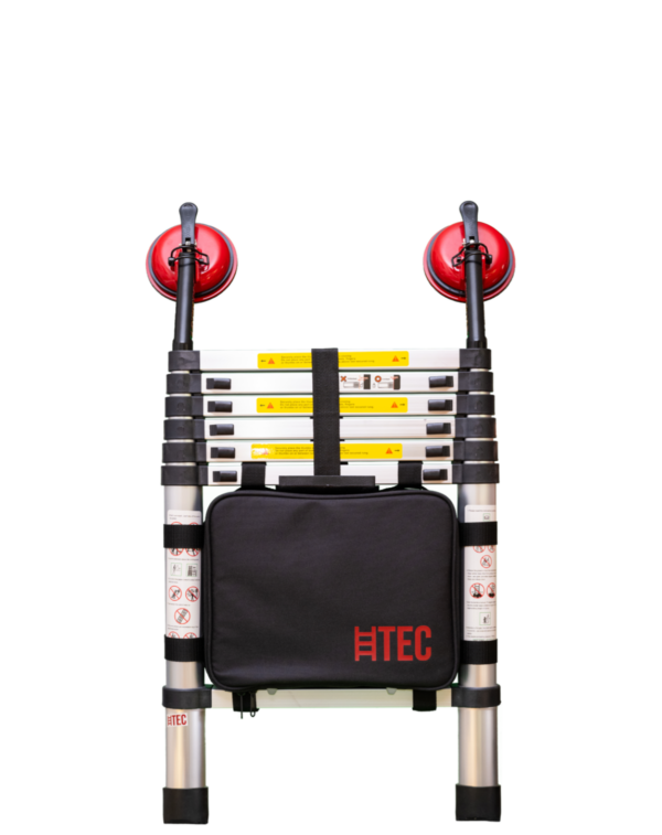 Leitertec system + 2 m telescopic ladder + bag + felt pads