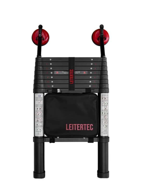 *Second choice* 2.6 m telescopic ladder incl. Leitertec system